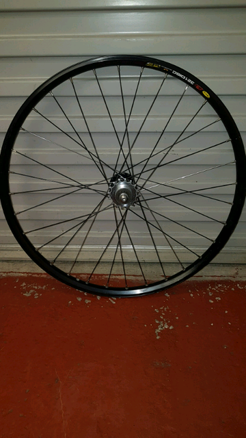 26 inch single speed rear wheel